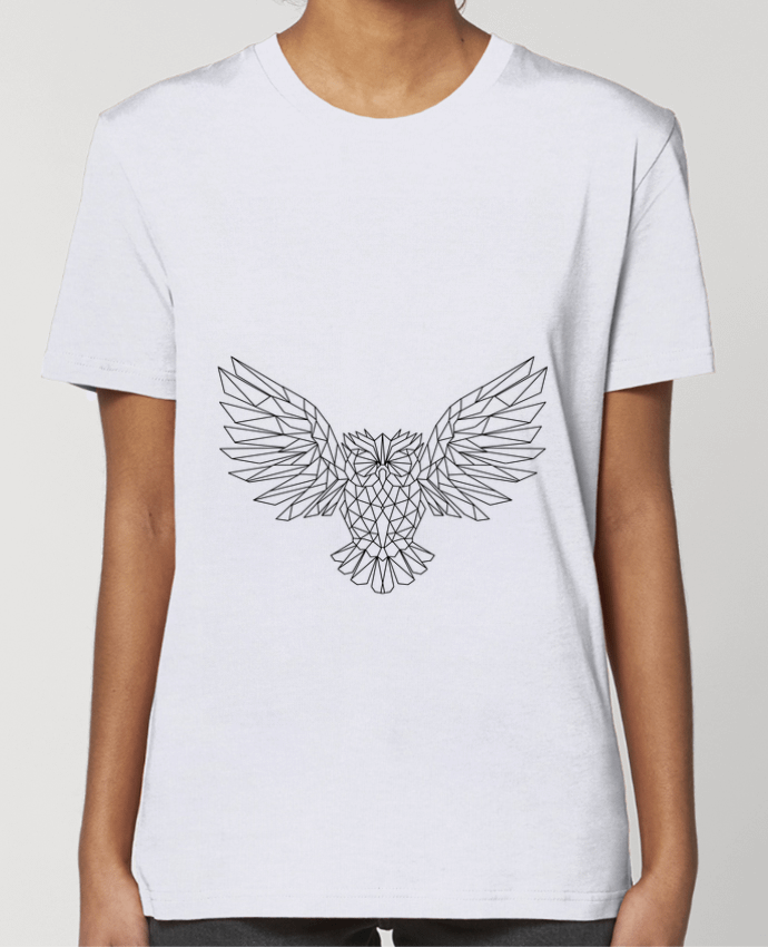 T-shirt Femme Geometric Owl par Arielle Plnd
