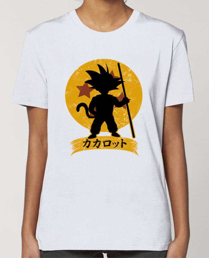 T-shirt Femme Kakarrot Crest por Kempo24