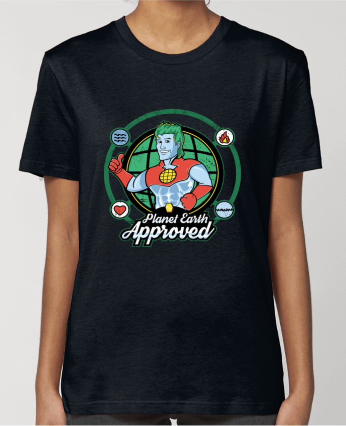 T-shirt Femme Planet Earth Approved par Kempo24