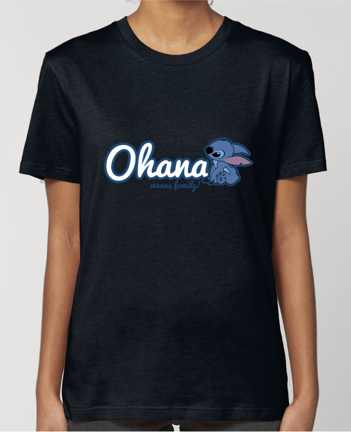 T-shirt Femme Ohana means family par Kempo24