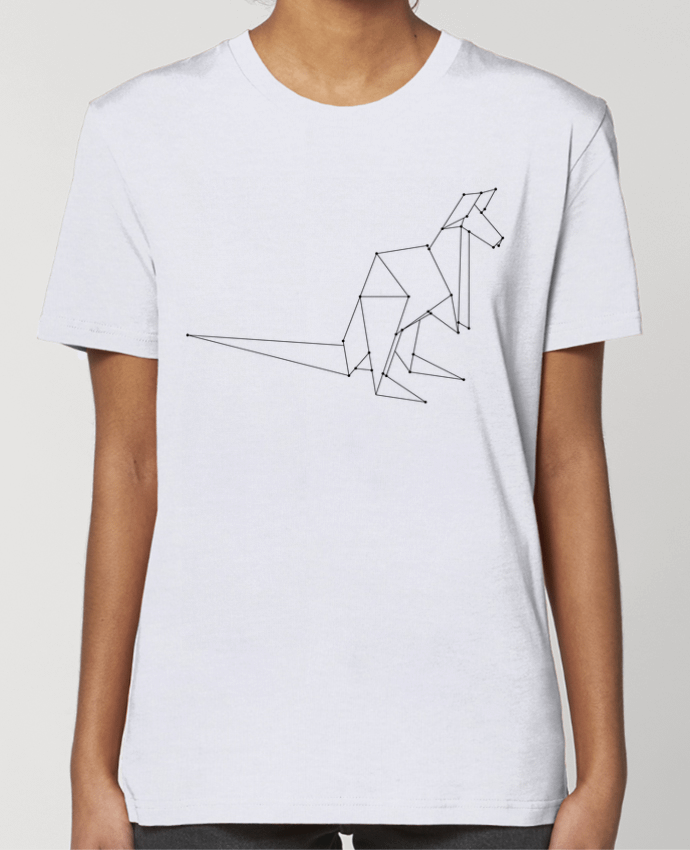 T-shirt Femme Origami kangourou par /wait-design