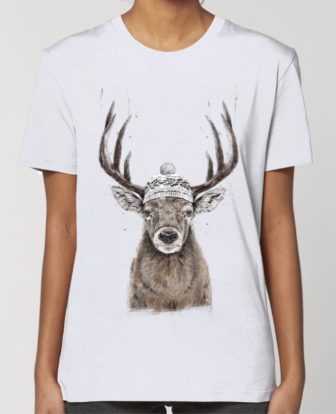 T-shirt Femme Let's go outside par Balàzs Solti