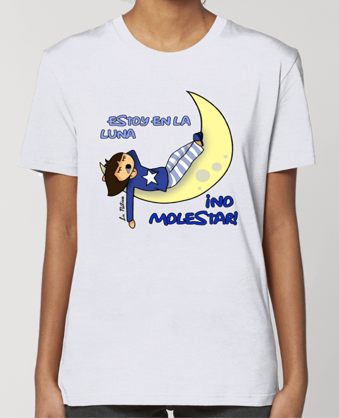T-shirt Femme No molestar par lunática