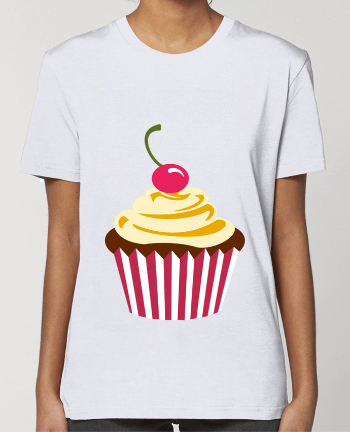 T-shirt Femme Cupcake por Crazy-Patisserie.com