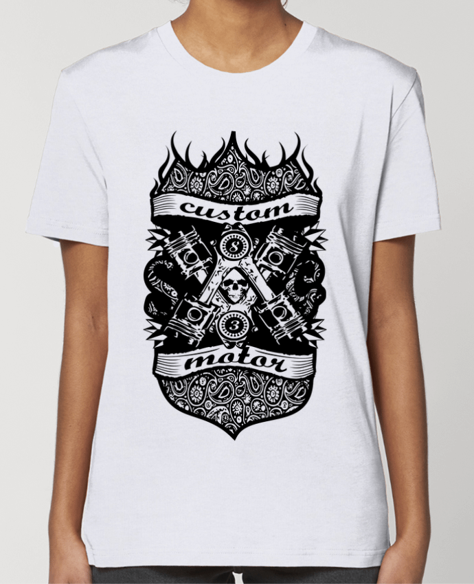T-shirt Femme CUSTOM MOTOR by SG LXXXIII
