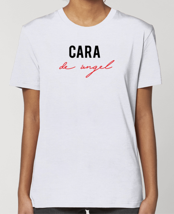 T-shirt Femme Cara de angel par tunetoo