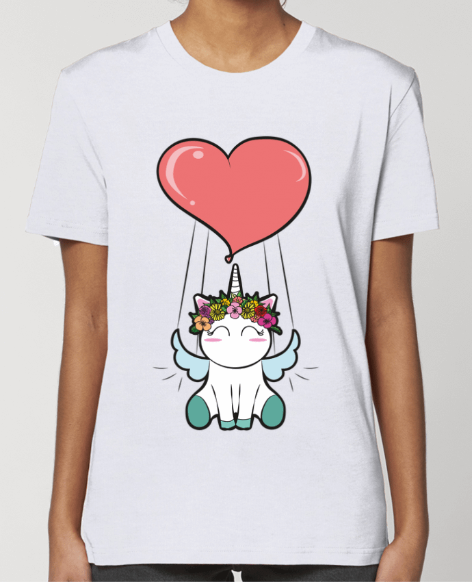 T-shirt Femme Lovely unicorn par 