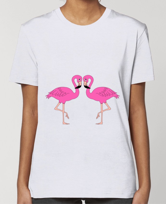 T-shirt Femme Flamingo par M.C DESIGN 