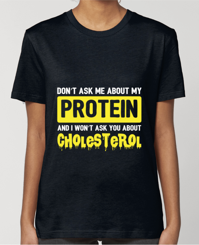 T-shirt Femme Protein cholesterol par Bichette