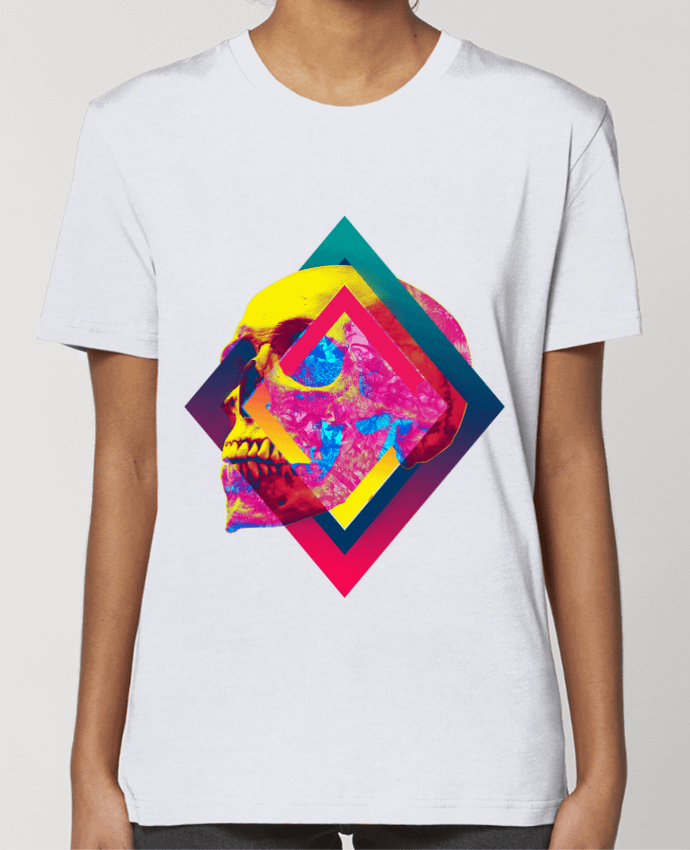 T-shirt Femme Lifeful Skull par ali_gulec