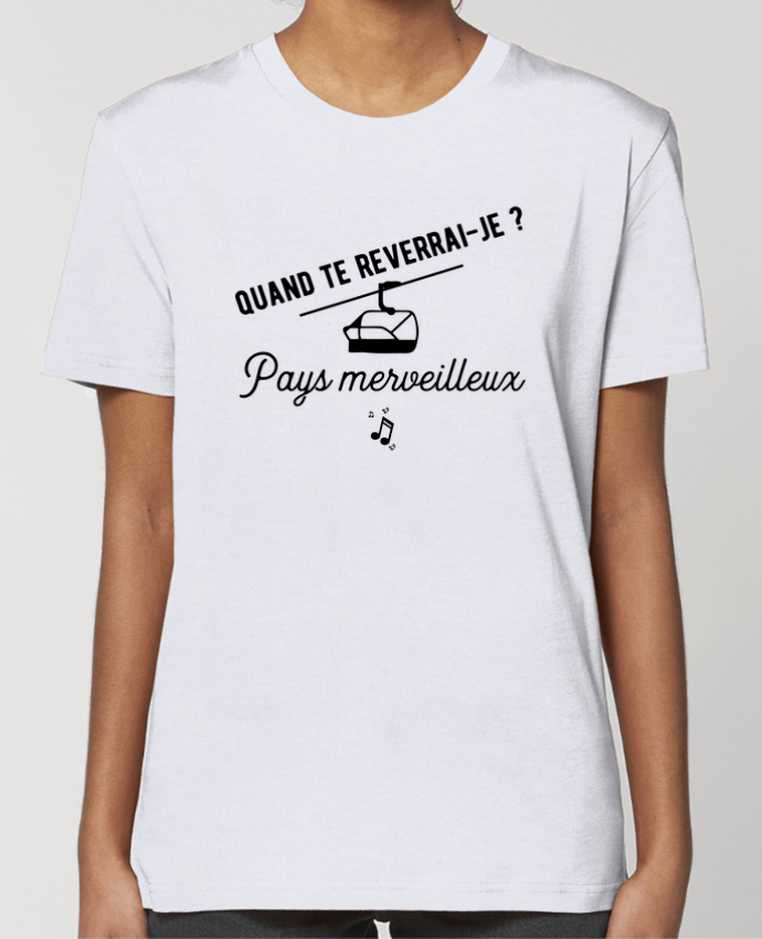 T-shirt Femme Pays merveilleux humour par Original t-shirt