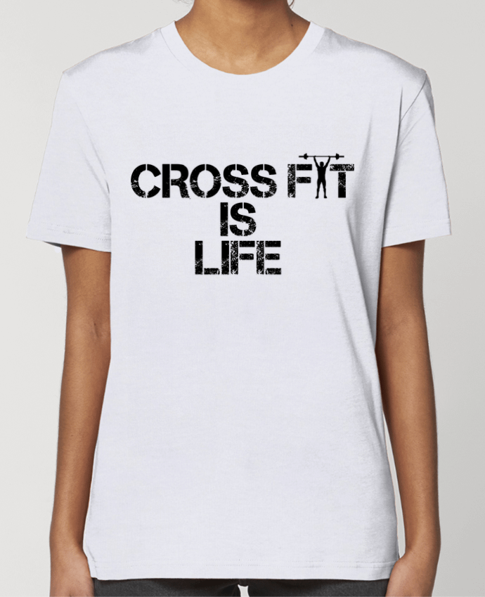 T-shirt Femme Crossfit is life par tunetoo