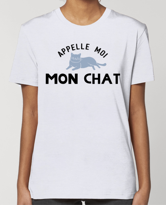 T-shirt Femme Appelle moi mon chat par tunetoo