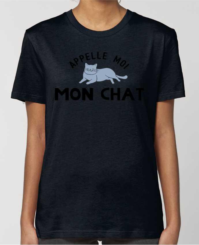 T-shirt Femme Appelle moi mon chat par tunetoo