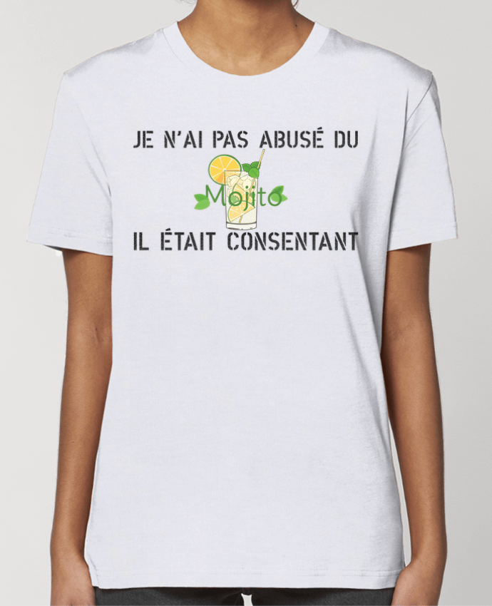T-shirt Femme Je n'ai pas abusé du mojito, il était consentant ! par tunetoo