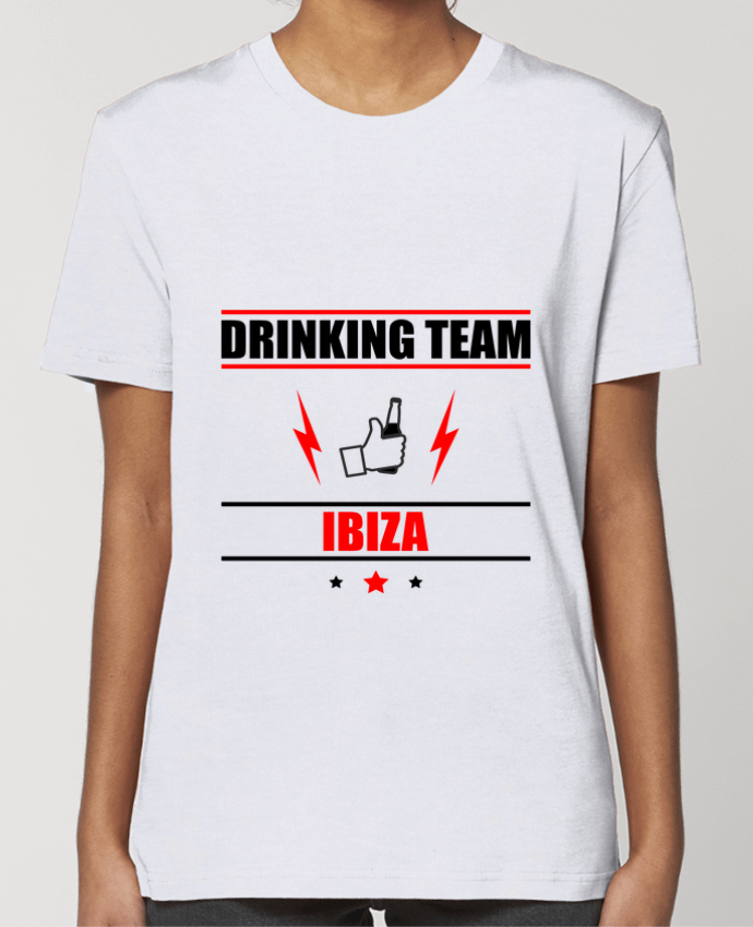 T-shirt Femme Drinking Team Ibiza par Benichan
