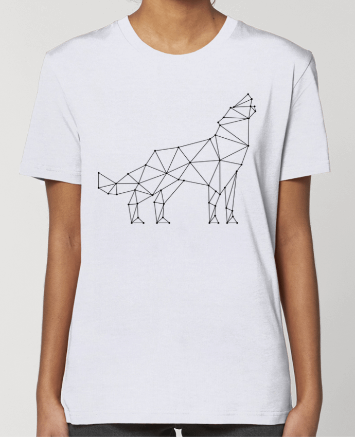 T-shirt Femme wolf - geometry par /wait-design