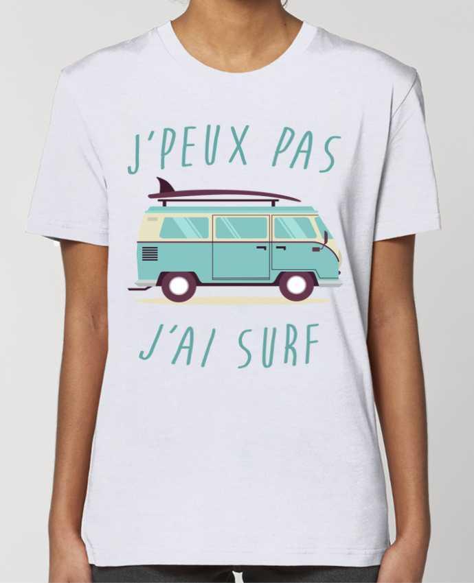 T-shirt Femme Je peux pas j'ai surf par FRENCHUP-MAYO