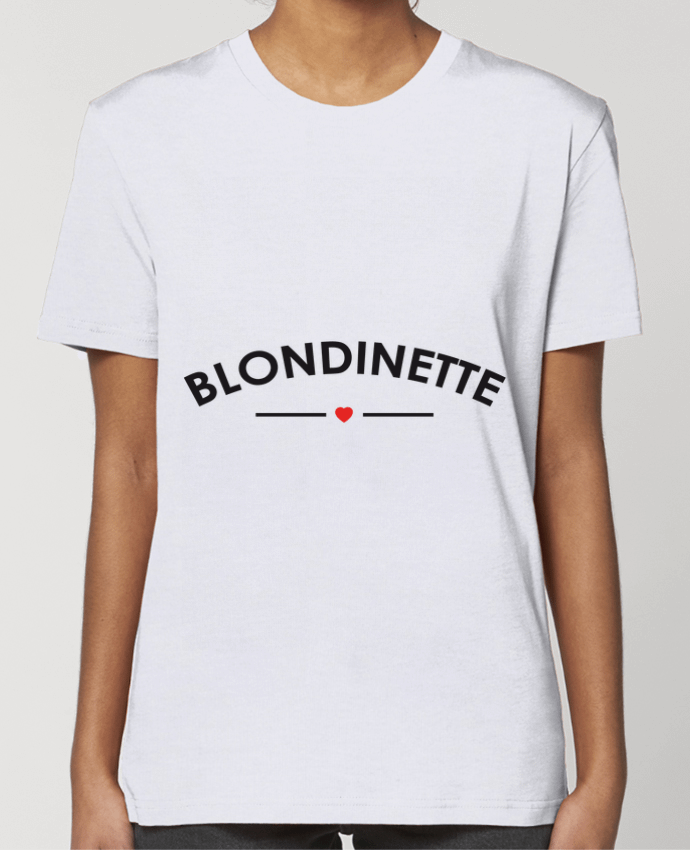 T-shirt Femme Blondinette par FRENCHUP-MAYO