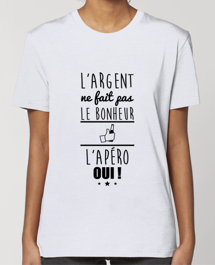 T-shirt Femme L'argent ne fait pas le bonheur l'apéro oui ! by Benichan