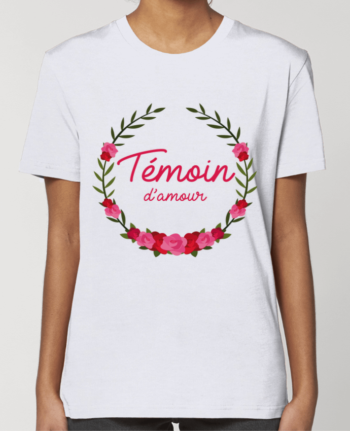 T-shirt Femme Témoin d'amour par FRENCHUP-MAYO