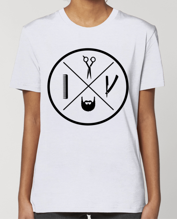 T-shirt Femme BARBERSHOP BLASON par SG LXXXIII