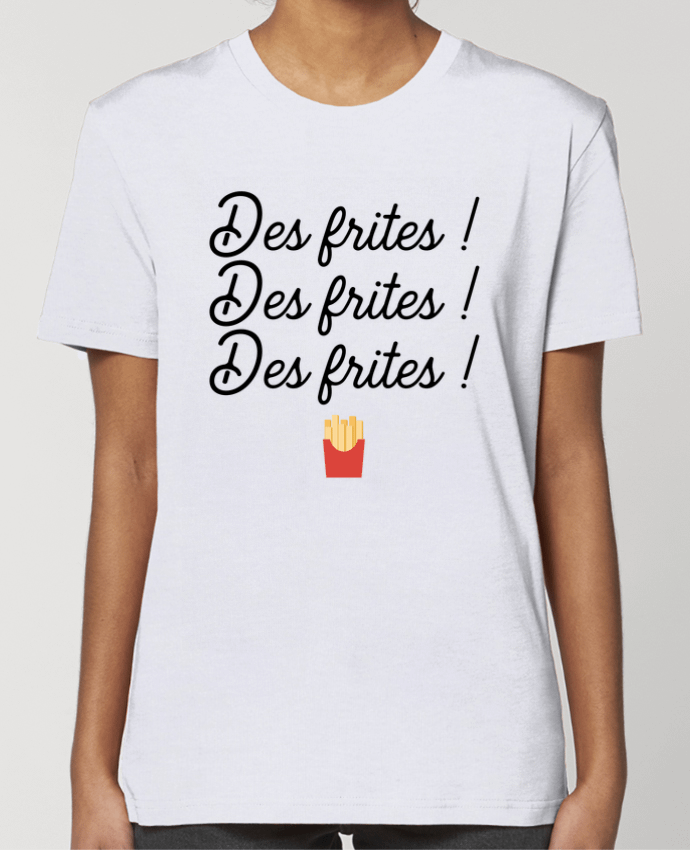 T-shirt Femme Des frites ! par Original t-shirt