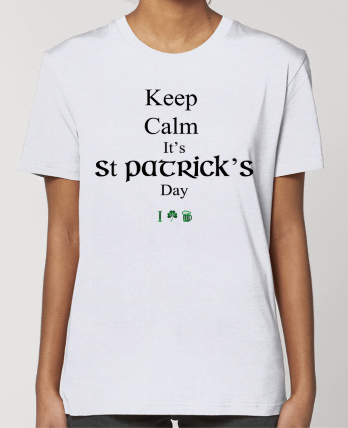 T-shirt Femme Keep calm it's St Patrick's Day par tunetoo