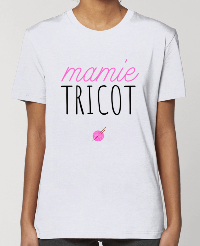 T-shirt Femme Mamie tricot par tunetoo