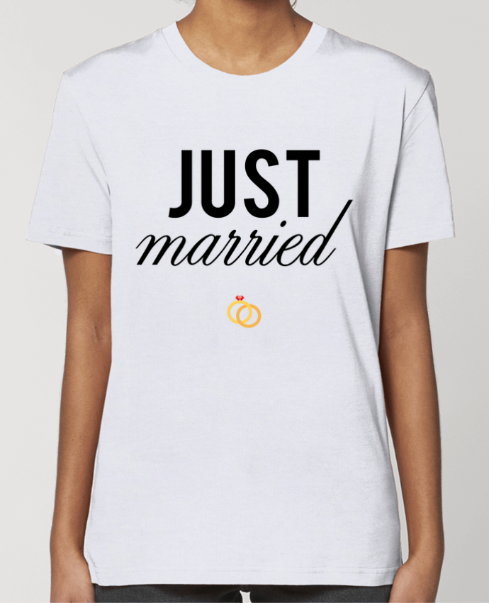 T-shirt Femme Just married par tunetoo