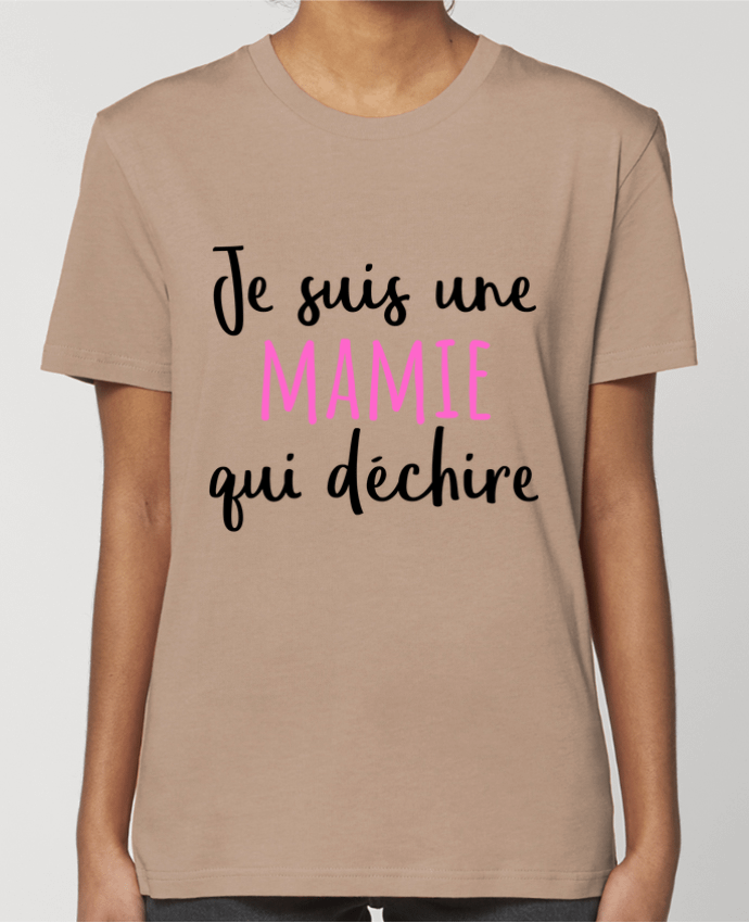 T-shirt Femme Je suis une mamie qui déchire par tunetoo