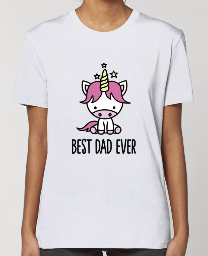 T-shirt Femme Best dad ever par LaundryFactory