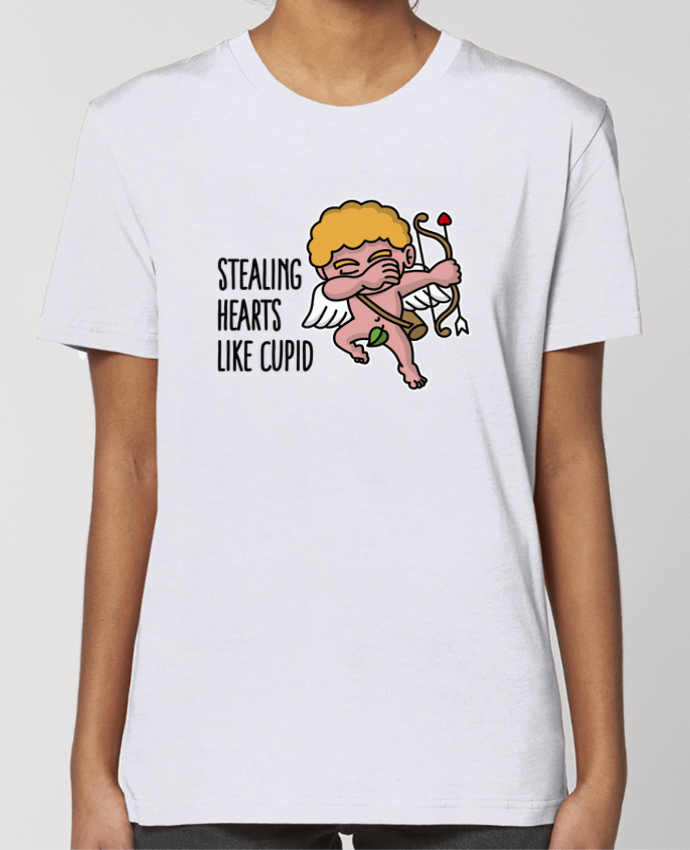 T-shirt Femme Stealing hearts like cupid by LaundryFactory