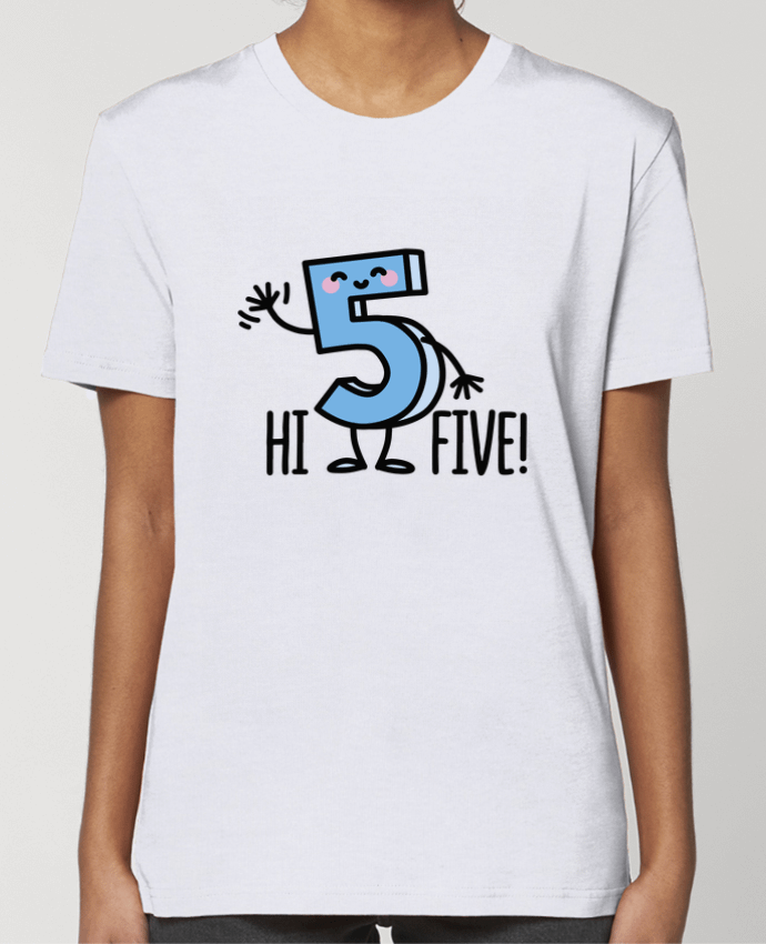 T-shirt Femme Hi five par LaundryFactory