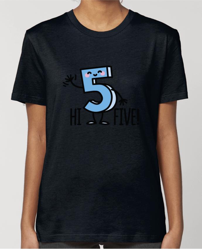 T-shirt Femme Hi five par LaundryFactory