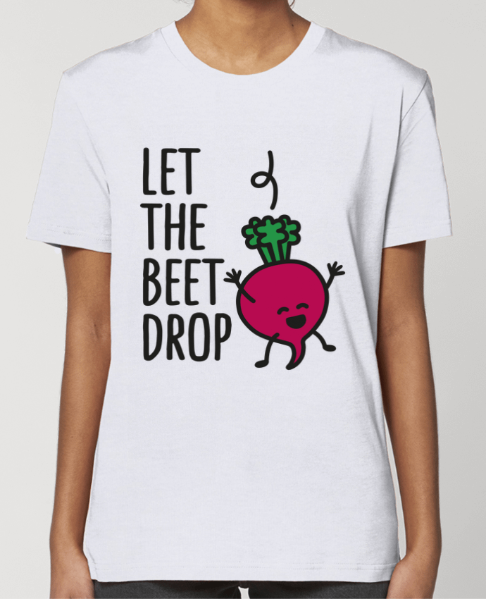 T-shirt Femme Let the beet drop par LaundryFactory