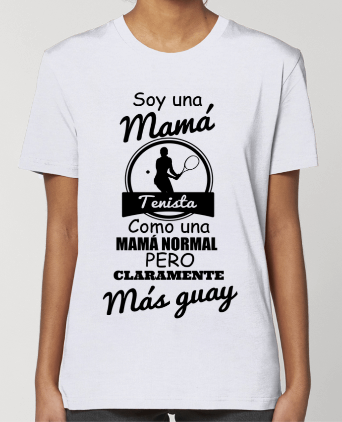 T-shirt Femme Mamá tenista par tunetoo