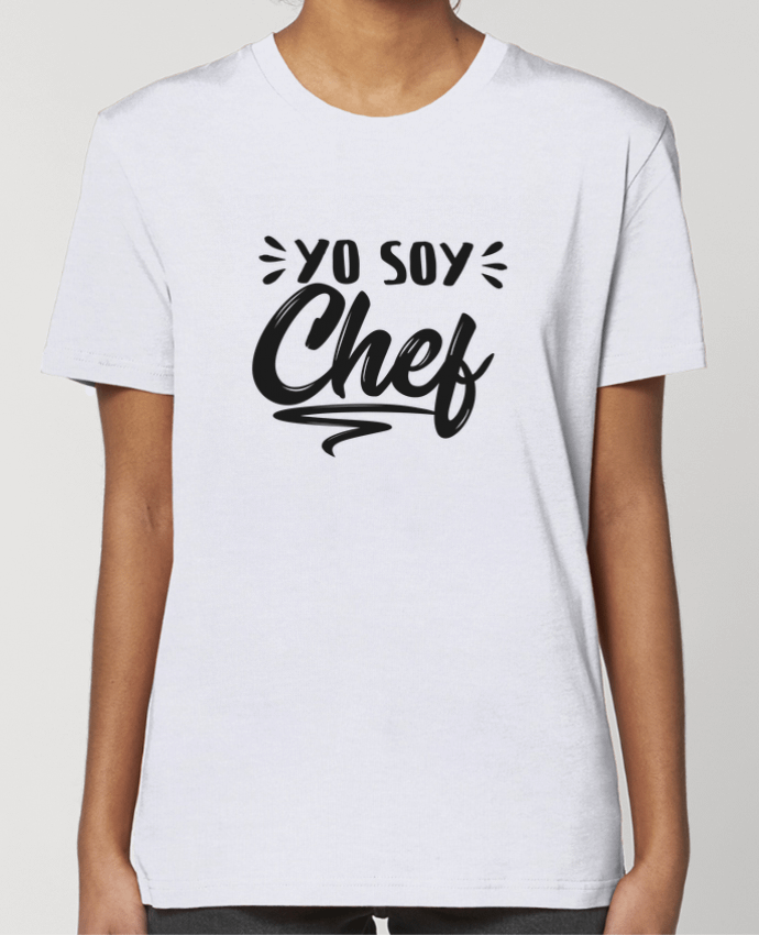 T-shirt Femme soy chef por tunetoo