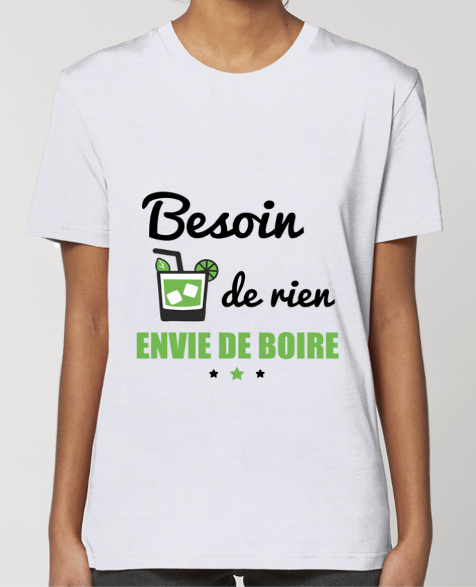T-shirt Femme Besoin de rien, envie de boire par Benichan