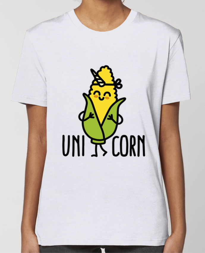 T-shirt Femme Uni Corn par LaundryFactory