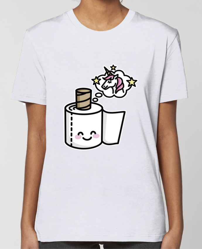 T-shirt Femme Unicorn Toilet Paper par LaundryFactory
