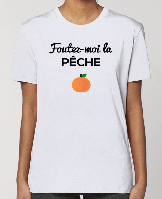 T-shirt Femme Foutez-moi la pêche par tunetoo