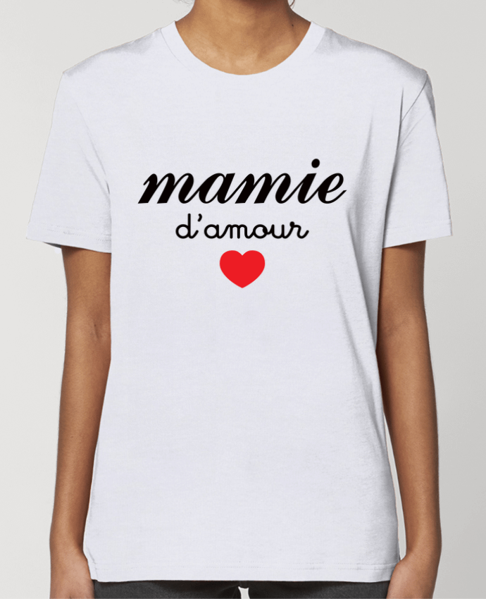 T-shirt Femme Mamie D'amour par Freeyourshirt.com