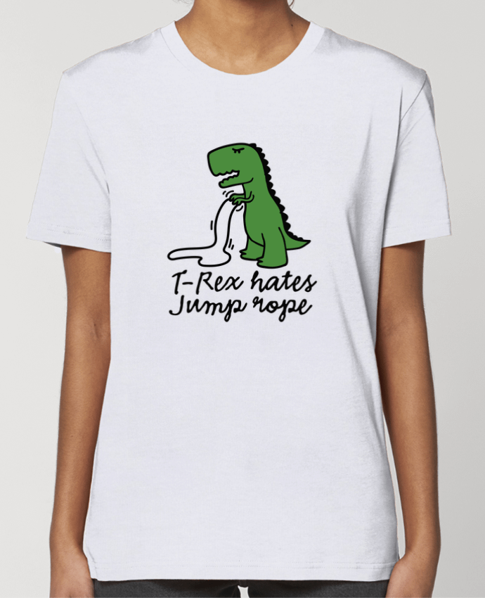 T-shirt Femme TREX HATES JUMP ROPE par LaundryFactory