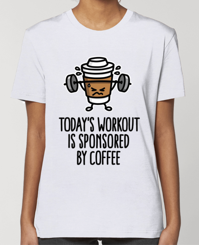 T-shirt Femme WORKOUT COFFEE LIFT par LaundryFactory
