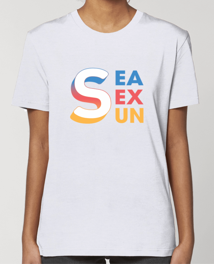 T-shirt Femme Sea Sex Sun par tunetoo