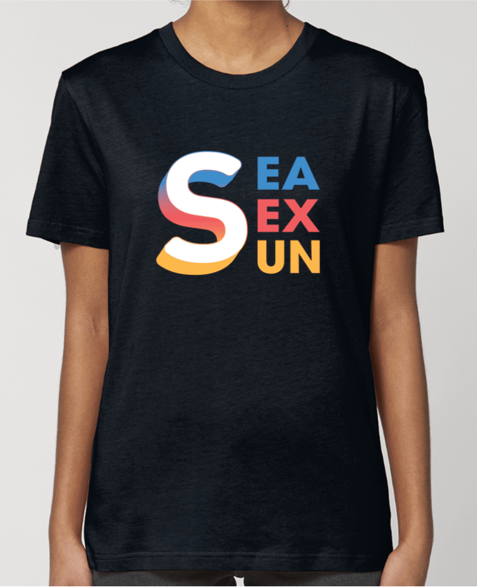 T-shirt Femme Sea Sex Sun par tunetoo