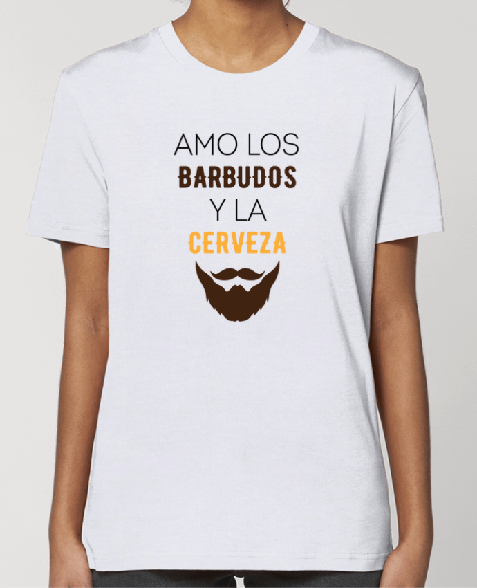 T-shirt Femme Amo los barbudos y ma cerveza por tunetoo