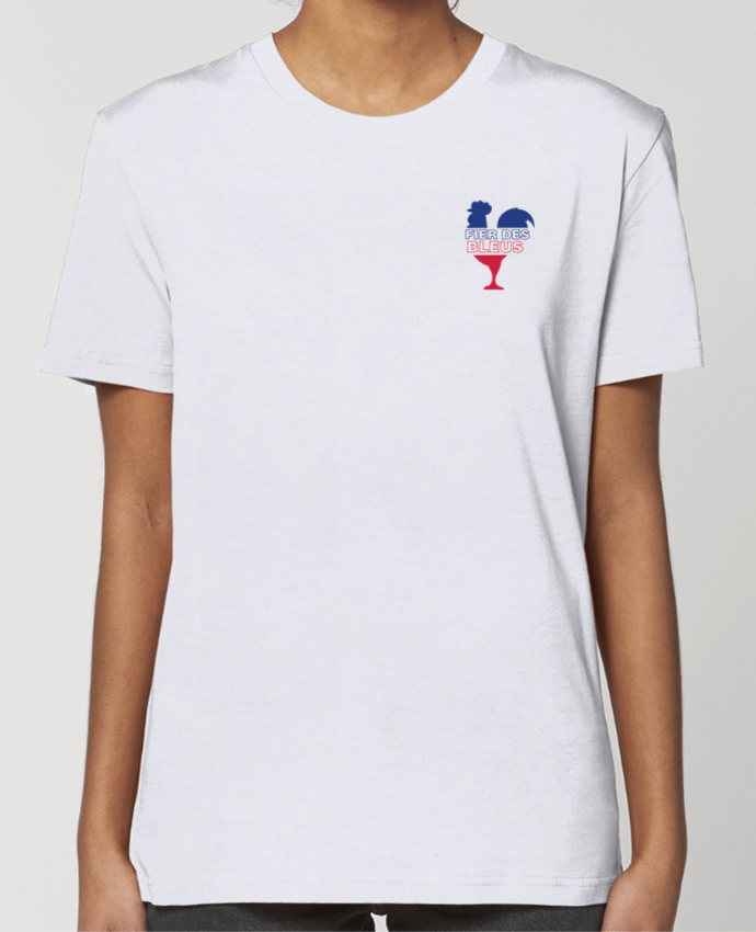 T-shirt Femme Fier des Bleus par tunetoo