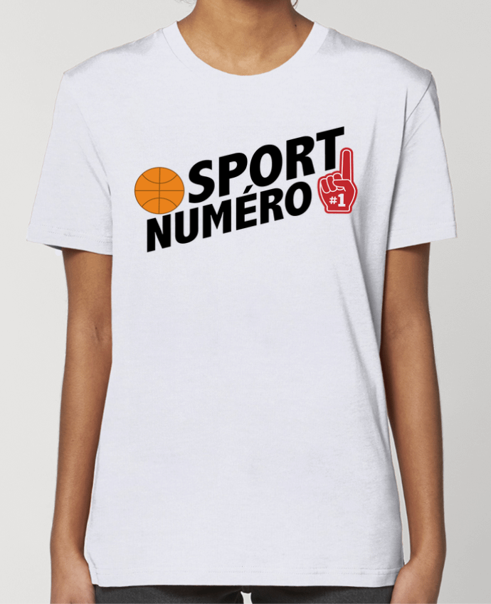T-shirt Femme Sport numéro 1 Basket par tunetoo